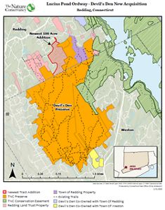 A map delineates land areas with colors like orange, green and purple.