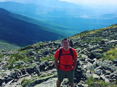 Ryan Hanrahan on a hike!