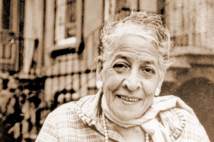 Hattie Carthan portrait.