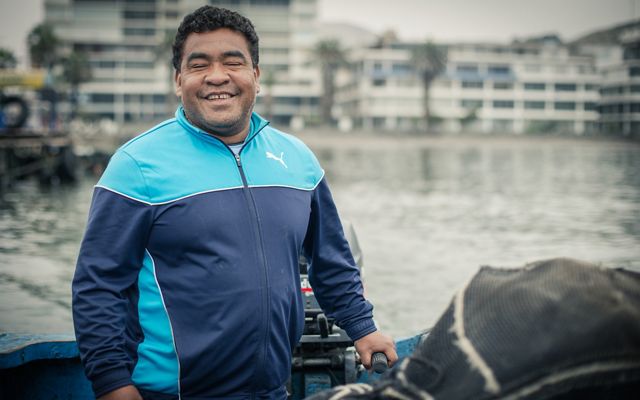 Hector Samillan, a fisher from Ancon, Peru.