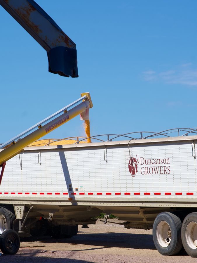 Duncanson Growers shipping truck.
