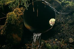 A close up of a pipe. 