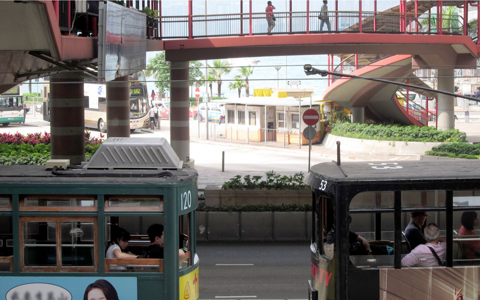 Hong Kong public trams