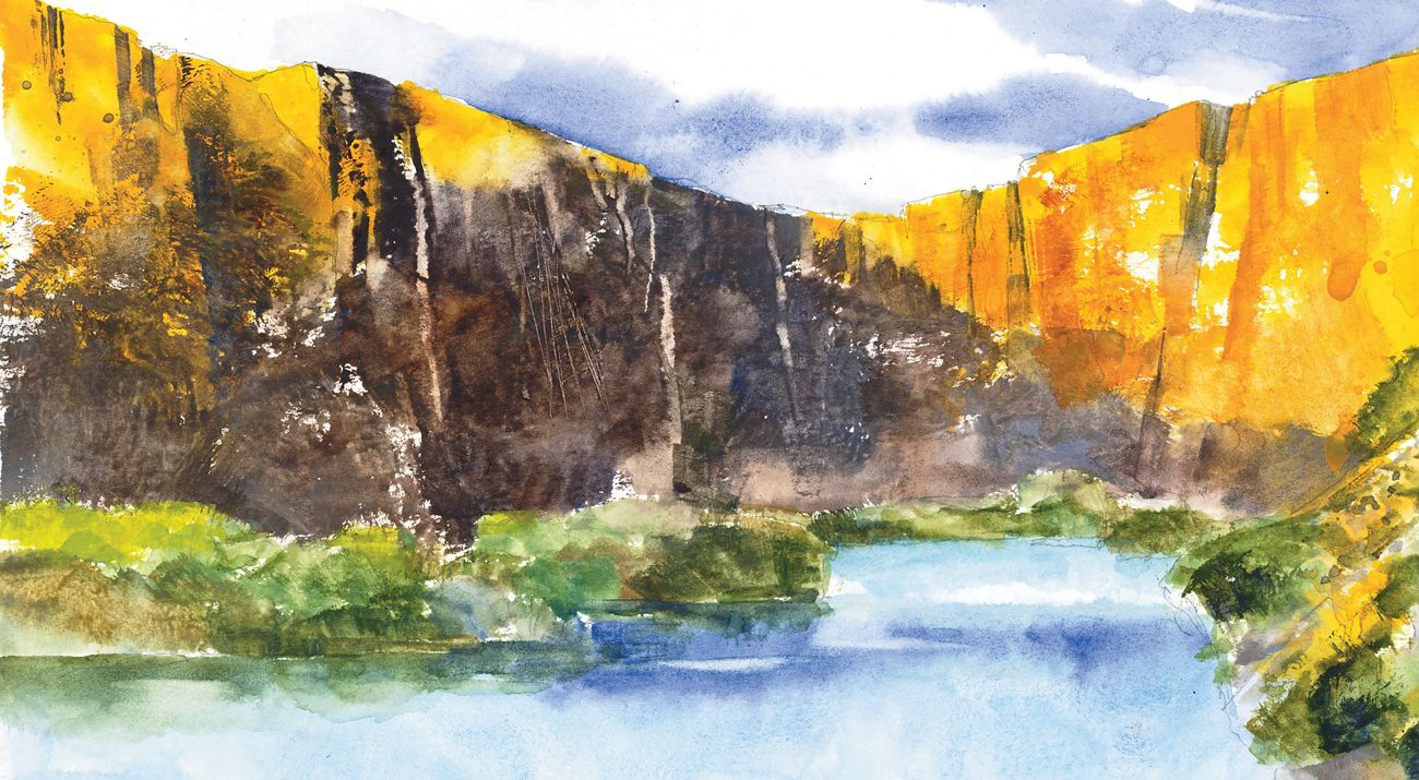 Idaho Artwork by Stan Fellows