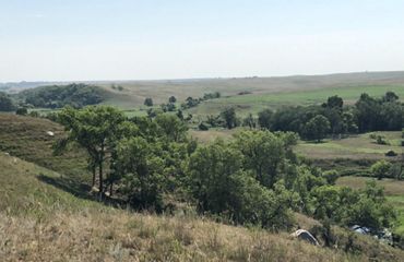 Landscape view of the Black Leg Ranch grasslands.