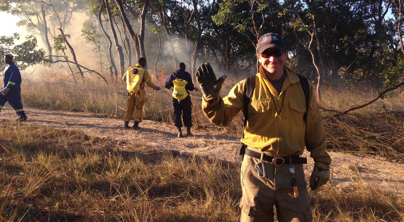 Arkansas Fire Team in Africa