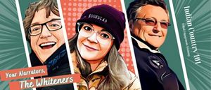 A graphic featuring members of The Whitener Group for Indian Country Training. 