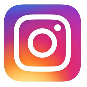 Instagram logo.