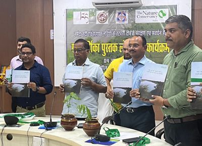Narmada Riparian Restoration Guide launched and showcased.