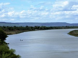 Serene waters of River Narmada 