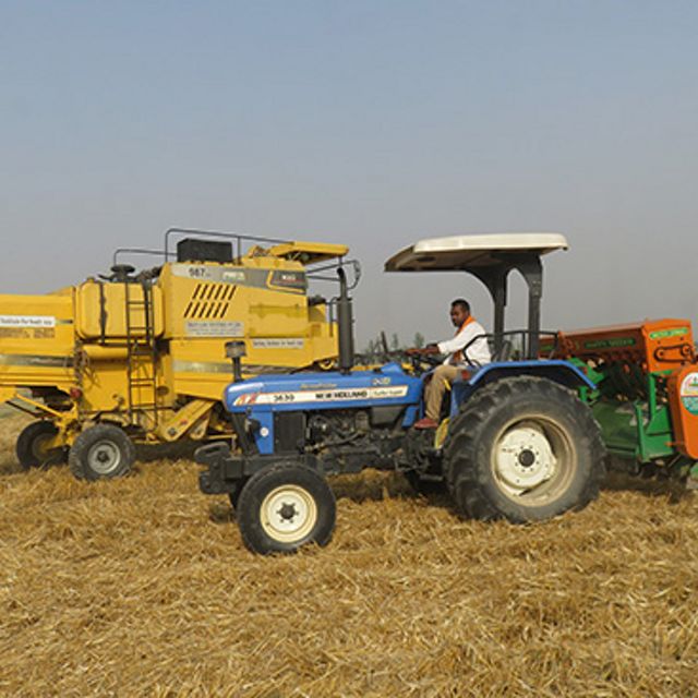 The average farmer who uses the Happy Seeder can generate up to 20% more profits than those who burn their fields.