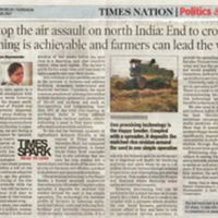 End to crop burning is achievable and farmers can lead the way