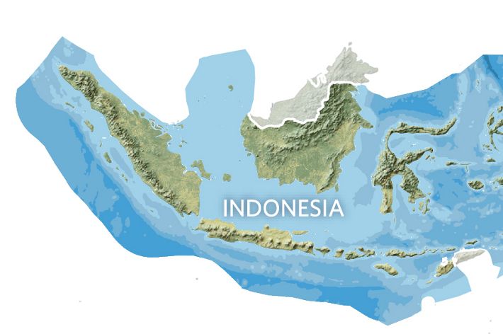 Map of Bird's Head Seascape.