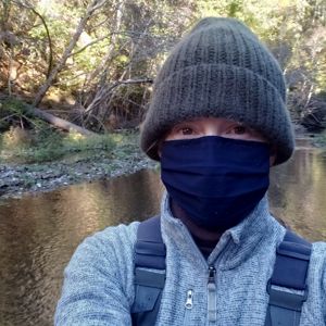 Jennifer Carah in the field