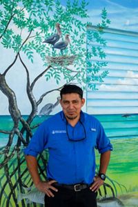 Portrait of Joel Verde.