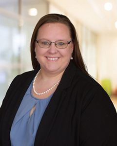 A headshot of Katie Hetherington Cunfer.