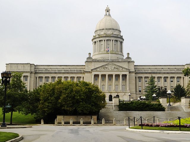 The Kentucky State Capital building.