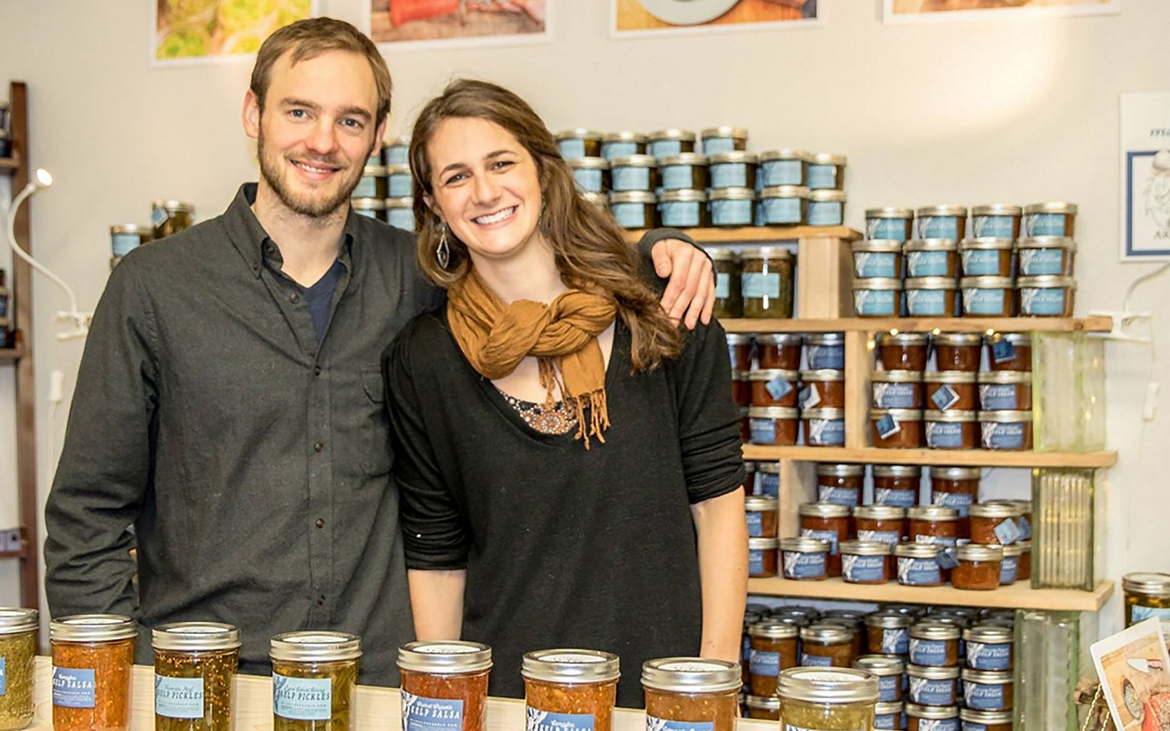 Founders of Barnacle Foods: Kelp from the sea is a key ingredient in the product offerings of Barnacle Foods, a Path to Prosperity contest winner. © Barnacle Foods