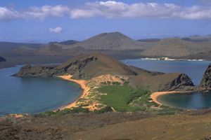 Dora Explores Latin America. This is one of the Galapagos Islands in Ecuador. 