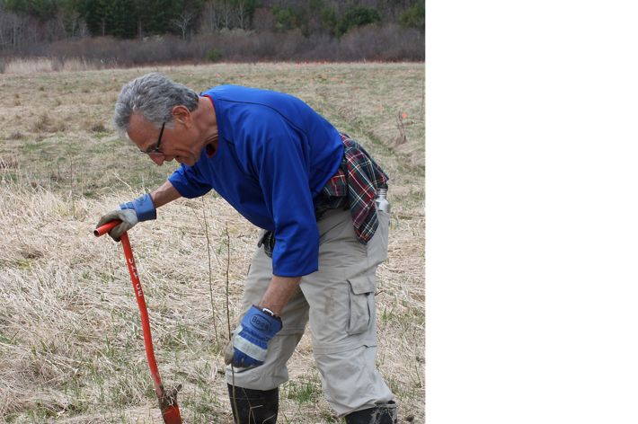 New Hampshire volunteer Leonard Martin.
