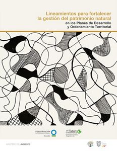 Book cover with modern art drawings with black and white waves.