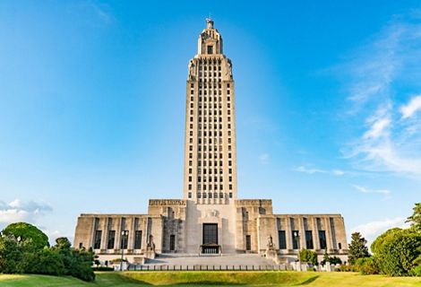 Louisiana State Capitol Building.