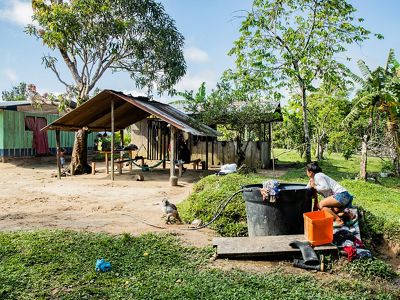 en las comunidades indígenas del Amazonas