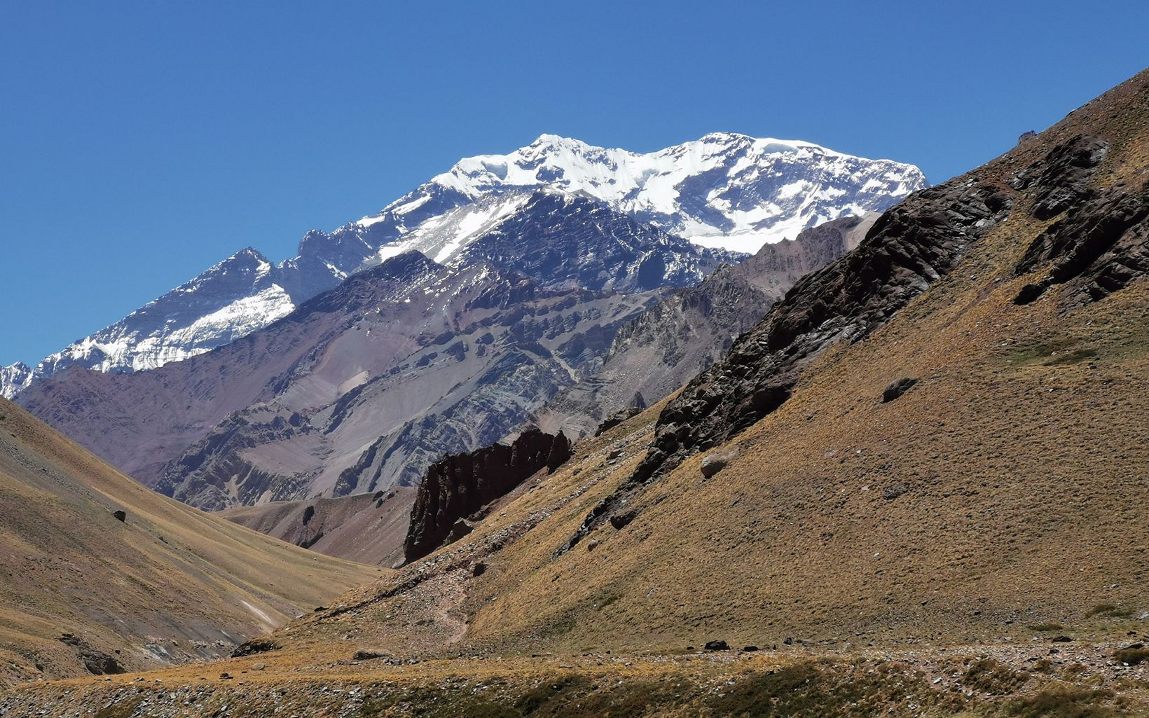 Aconcagua The project seeks to reduce the risk of water erosion in the upper parts of the basin and sedimentation in the lower areas  © TNC