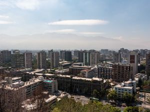 Vista desde el centro de Santiago de chile