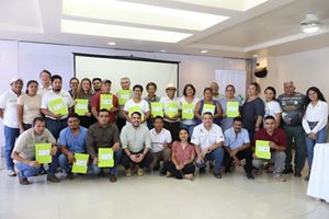 de las 15 organizaciones socias del departamento de Petén.
