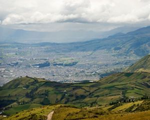 Vista de la ciudad de Quito