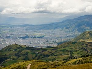 Vista de la ciudad de Quito