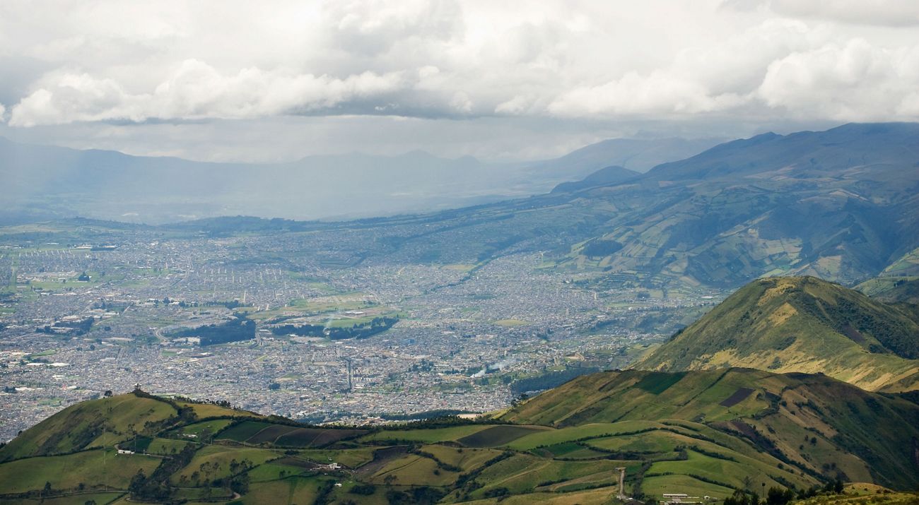 Vista de la ciudad de Quito