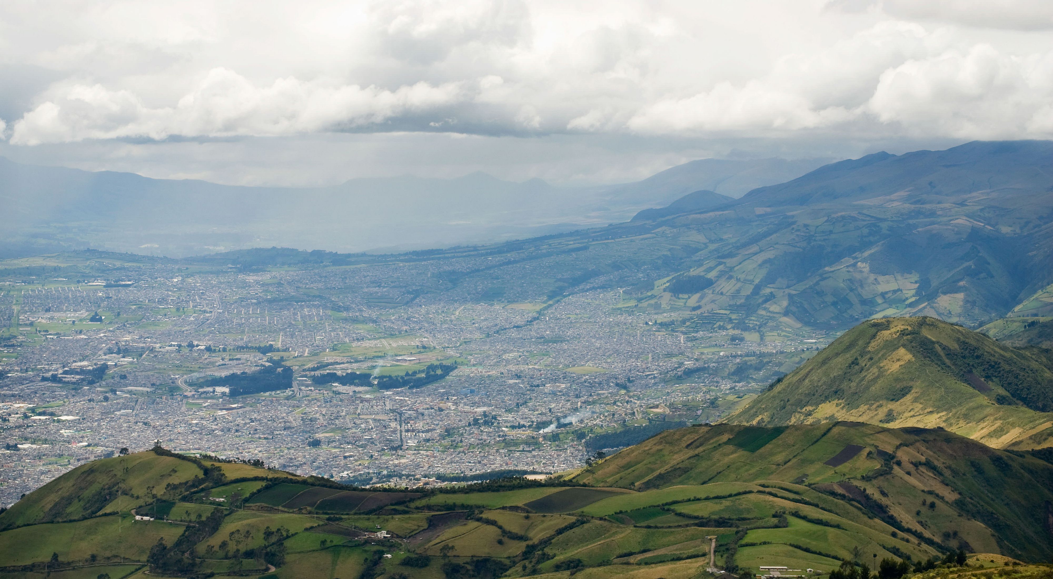 Vista de la ciudad de Quito