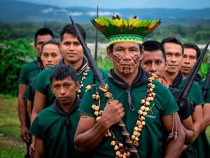 La Guardia A’i Cofán Sinangoe cumple 6 años de vigilancia y monitoreo de su territorio y la biodiversidad de una parte de la Amazonía