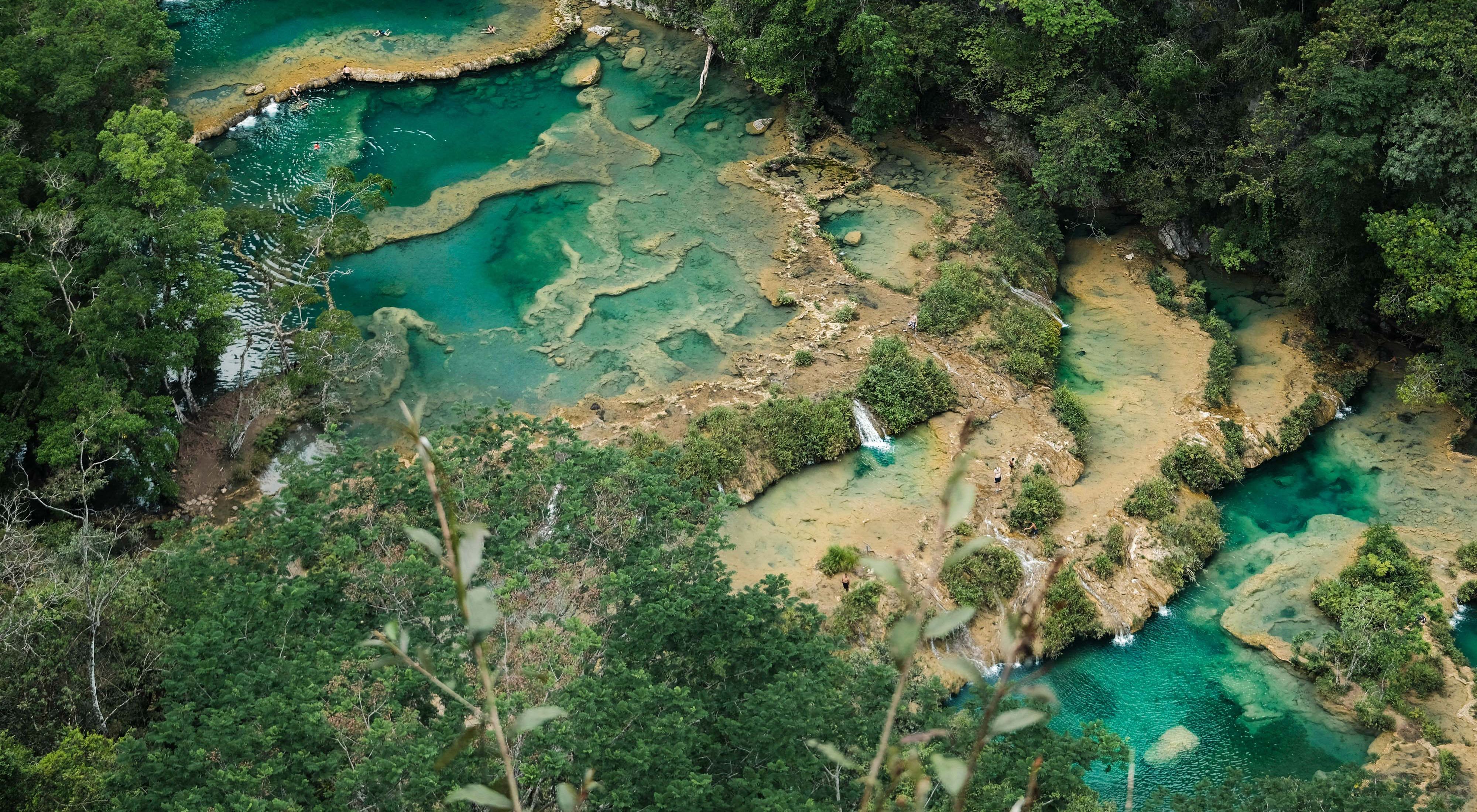 The natural pools of Semuc Champey in Guatemala are perhaps one of the most impressive natural wonders on the planet.