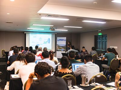 El evento reunió a diversos expertos del sector público y la comunidad científica que reconocen la importancia de aplicar herramientas de medición hidrológica.
