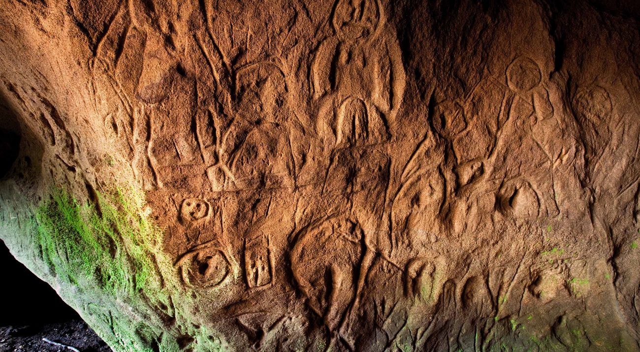 rock art in Chile