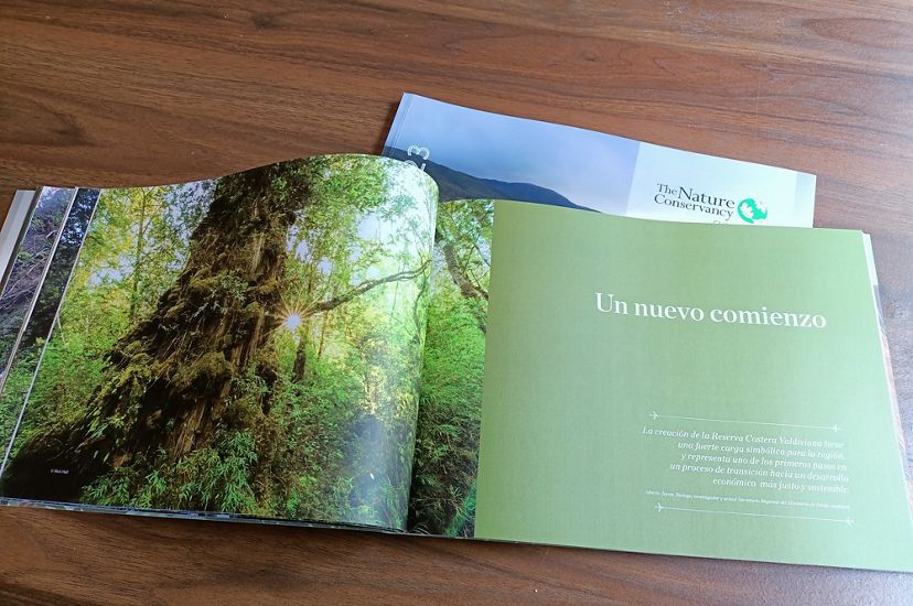 Libro "20 años de la Reserva Costera Valdiviana"