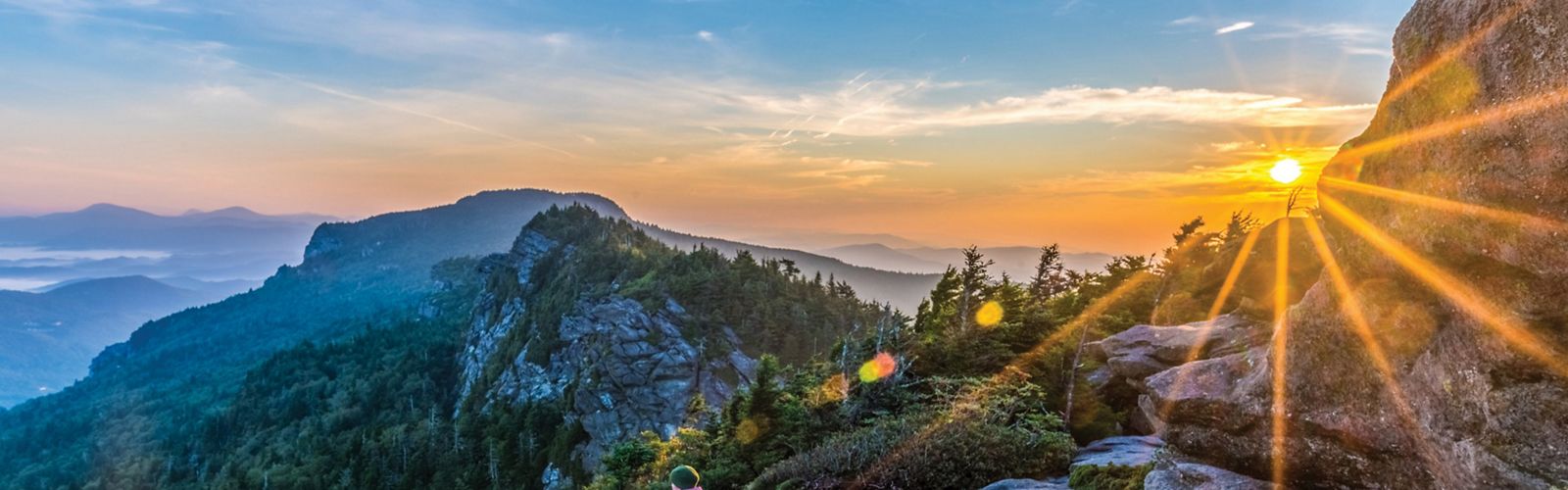 Sunrise at Grandfather Mountain, North Carolina