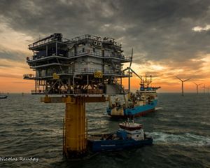 off the coast of the Netherlands.