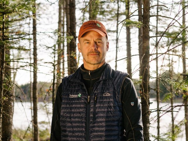 Mark Berry, TNC in Maine's Forest Program Manager.