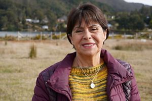 Miriam Antillanca, tesorera del Comité de Agua Potable Rural de Chaihuín y Huiro y participante de la Mesa de Trabajo Chaihuín-Cadillal.