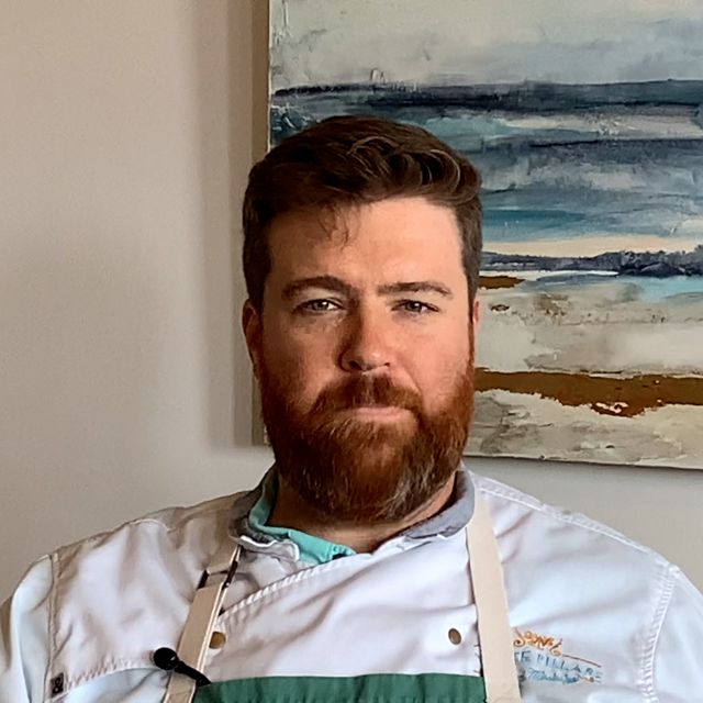 Austin Sumrall, the executive chef at White Pillars Restaurant in Biloxi, is participating in TNC's Save Our Shells program.