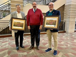 Sens. Daley and Cherry with TNC's Rich Bowman.