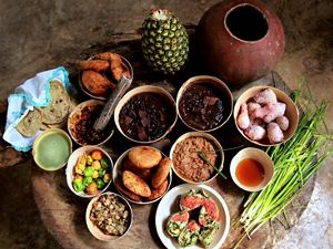 Yucatecan dishes made with ingredients from Maya garden