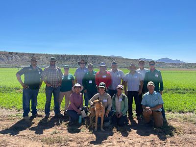 intercambio de experiencias en reconversión de cultivos con agricultores de México y Arizona