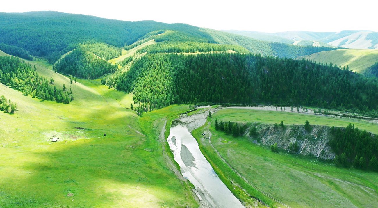 Peatland area of Bayanzurkh soum, Khovsgol province.