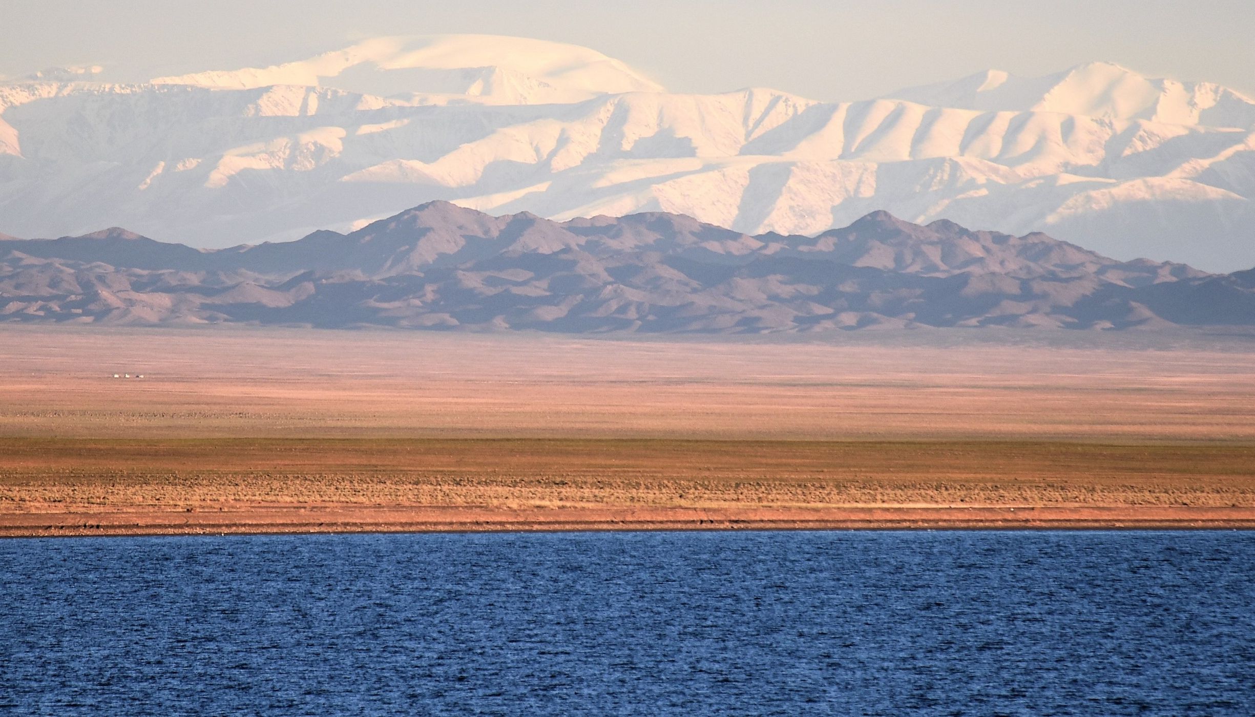 A beautiful landscape of Mongolia