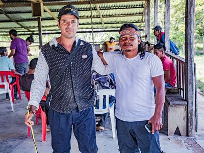 La comunidad de San José del Cuerazo firmó acuerdos para detener la cacería con perros y administrar responsablemente la pesca con barbasco.